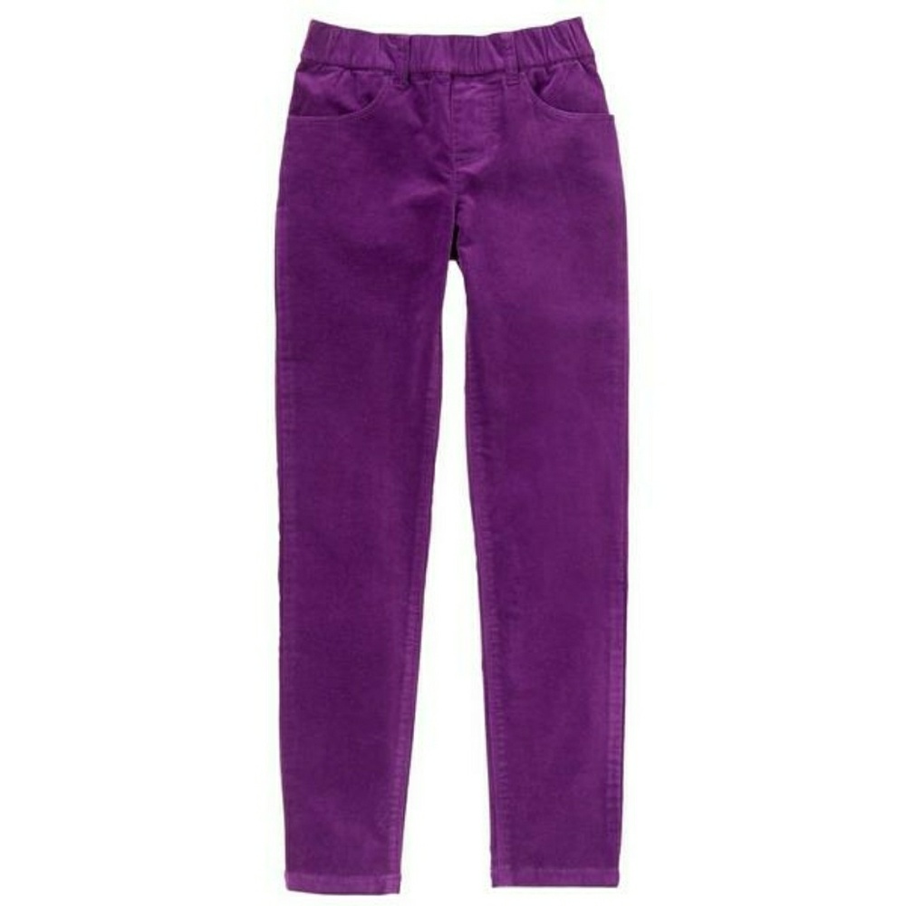 NYT Gymboree Girls violet velvet pants